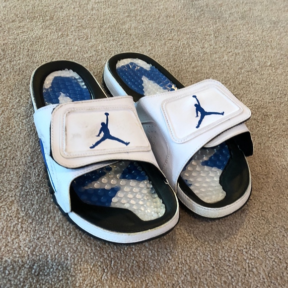 jordan velcro slides